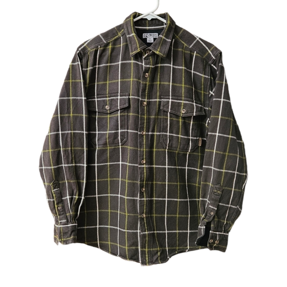 Gander Mountain Guide Series Men's Flannel Shirt Heavyweight Size Medium